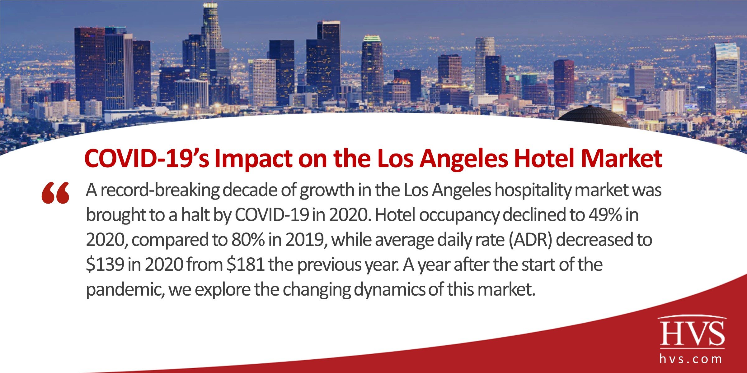 HVS | COVID-19’s Impact On The Los Angeles Hotel Market